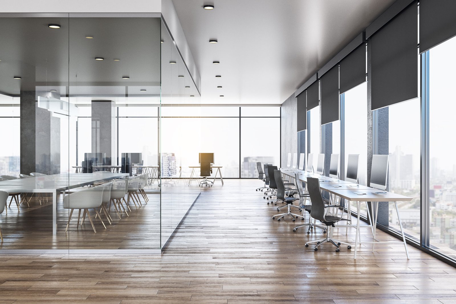 Commercial office interior